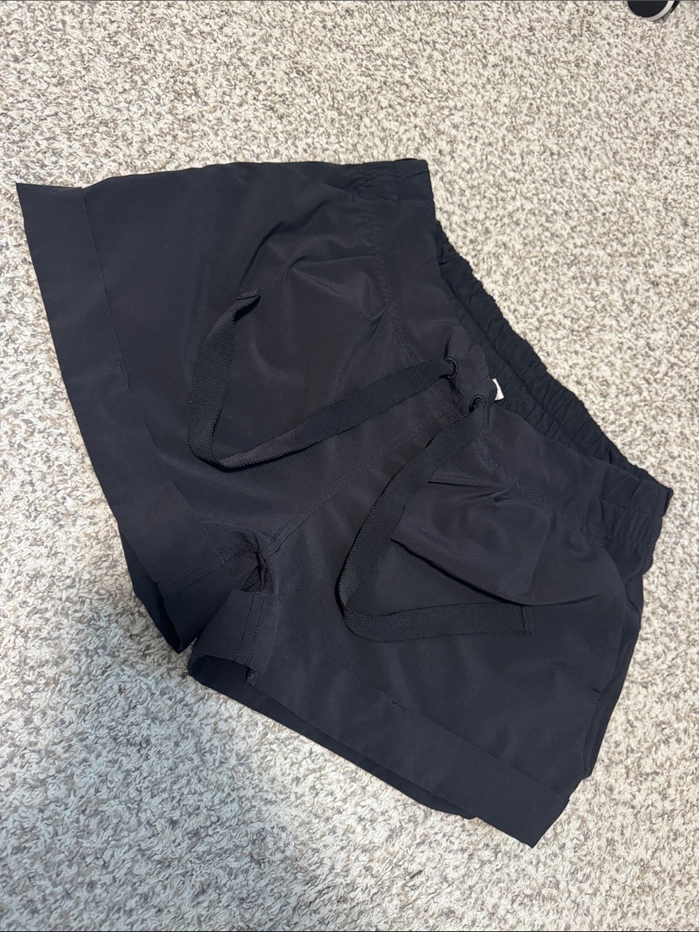 lululemon athletica Black Athletic Drawstring Shorts